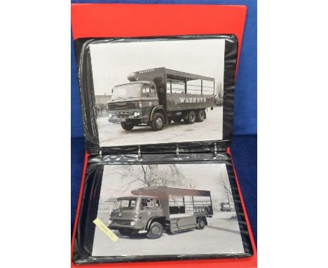 Watney Mann Limited, a folder containing approx. 80 images both privately taken and reprints of earlier press photographs sho