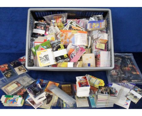 Trade Cards, Giveaways, Toys and Packaging, a substantial collection (many 100s) of stickers, cards, candy stick packets, pos