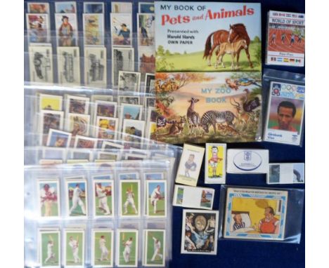 Trade cards, selection of sets &amp; part sets, various issuers &amp; series, sets include Kent Constabulary Olympic Athletes