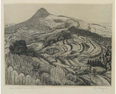 Nägele, ReinholdMurrhardt 1884 - 1972 Stuttgart, Maler und Grafiker, Mitbegründer der Stuttgarter Sezession, 1952 Verleihung 
