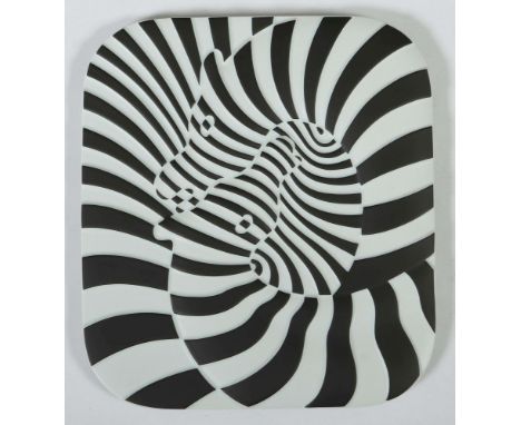 Vasarely, VictorPécs/Ungarn 1908 - 1997 Annet-sur-Marne, Maler und Grafiker der Op-Art, seit 1964 freier Mitarbeiter der Firm