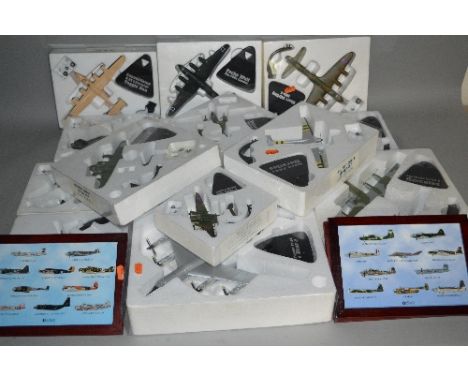 A COLLECTION OF BOXED ATLAS EDITIONS 'MILITARY GIANTS OF THE SKY' MODEL AIRCRAFT, one plane is missing one part of undercarri