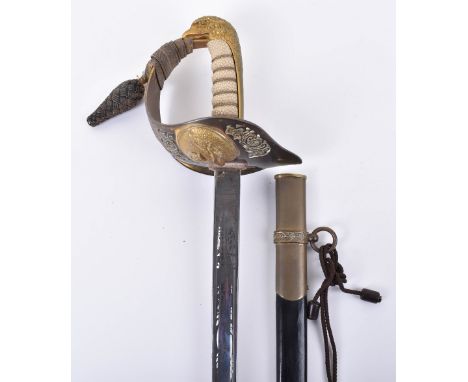 Rare Elizabeth II Royal Air Force Officer’s Presentation Sword of Honour by Wilkinson, No.71746, regulation polished blade et