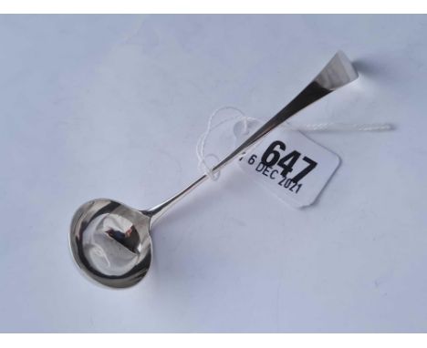 A small George III ladle plain OE pattern - London 1795 by SG