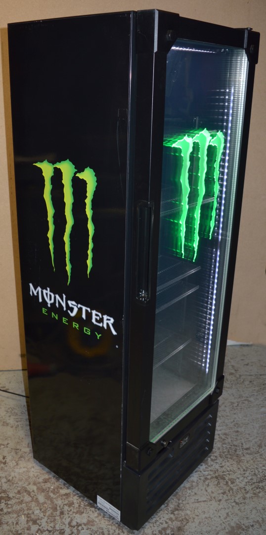 1 x Monster Energy Drinks Beverage Cooler Ideal For Commercial