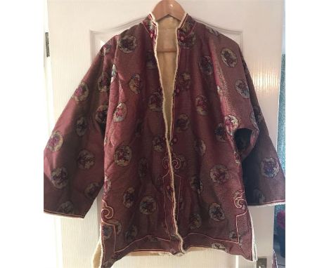 A Vintage Chinese silk jacket