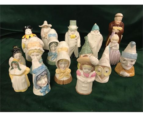 A collection of Royal Worcester ornaments and figurines.
