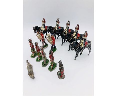 A selection of Vintage Lead soldiers