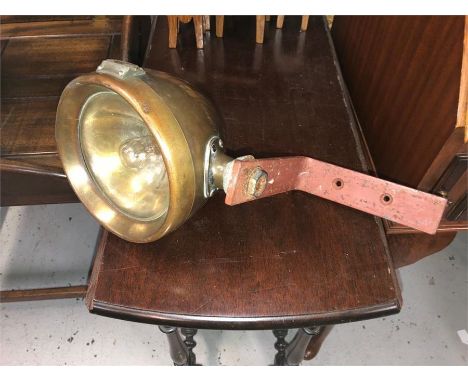 Brass Carriage Lamp 
