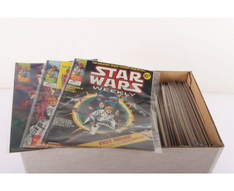 Vintage Star Wars Weekly Empire Strikes Back UK Comics complete set. Including Star Wars issues 1-117 and Empire Strikes Back