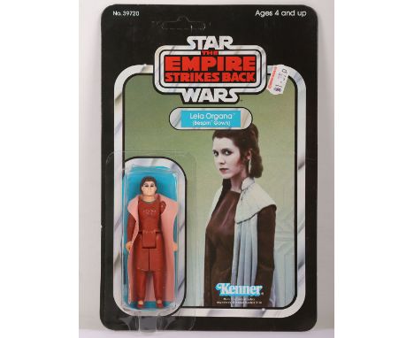 Vintage Kenner Star Wars The Empire Strikes Back Leia Organa Bespin Gown Original Carded Moc Unpunched Action Figure. Product