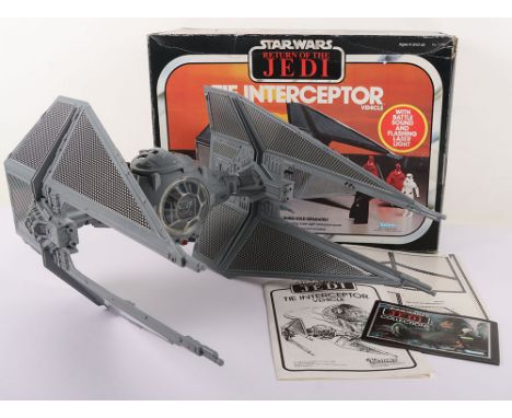 Vintage Star Wars Tie Interceptor Fighter Kenner boxed. Product no. 71390. Complete good condition. With Instructions and use