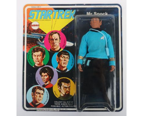 Vintage Original Star Trek Mego Mr. Spook Six face Type 2, 8 inch action figure Boxed item number 51200/2. White letters Very
