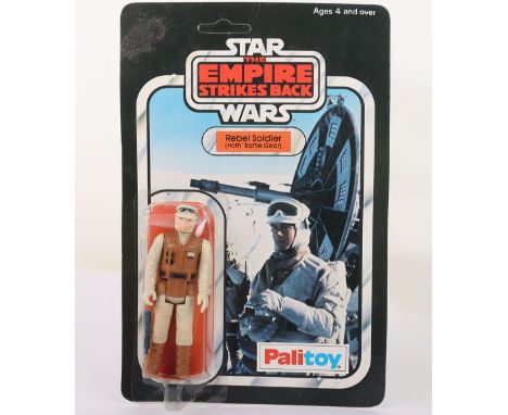 Vintage Palitoy Star Wars The Empire Strikes Back Rebel Soldier Hoth Battle Gear  Original Carded Moc Unpunched Action Figure