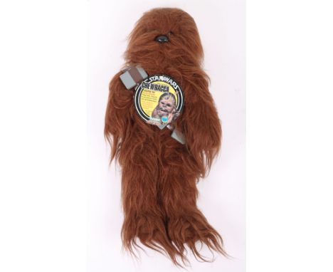Vintage Star Wars Chewbacca Stuffed Toy Plush Kenner 1977, Product no. 32110 Made in Korea. Very Good condition with original