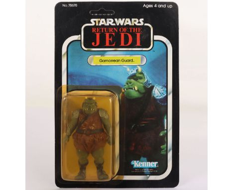 Vintage Star Wars Return of the Jedi Gamorrean Guard Original Unpunched Carded Moc Action Figure Kenner. Product no. 70670. F