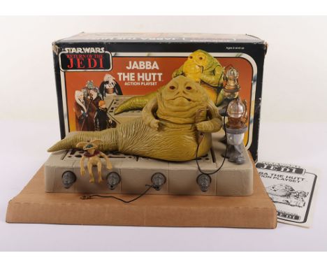 Vintage Star Wars Return of the Jedi Jabba the Hutt Playset Kenner boxed. Complete with instructions. Good condition. Box Wea