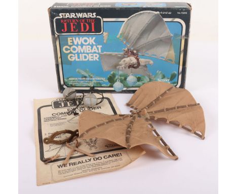 Vintage Star Wars Return of the Jedi Ewok Combat Glider Boxed Kenner. Product no. 93510. Complete with instructions missing i