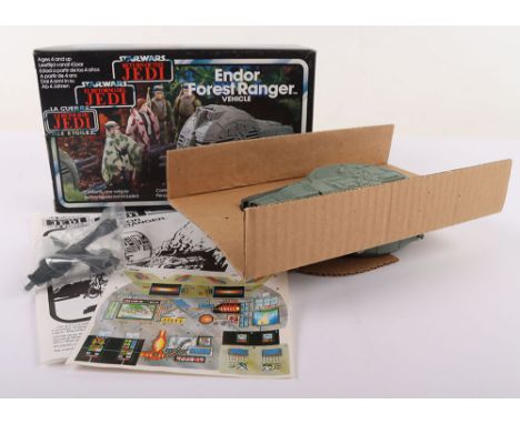 Vintage Star Wars Return of the Jedi Endor Forest Ranger Tri-Logo boxed Made in Spain.. Complete with sealed contents. Unused