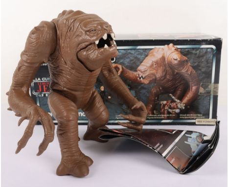 Vintage Star Wars Tri-Logo Return of the Jedi Rancor Monster Action Figure Boxed Palitoy. Complete with inserts and poster. M