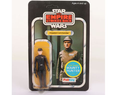 Vintage Star Wars The Empire Strikes Back Imperial Commander Original Unpunched Carded Moc Action Figure Palitoy. Factory sea