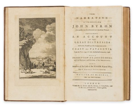 Voyages.- Byron (John) The Narrative of the Honourable John Byron (Commodore in a Late Expedition Round the World) Containing