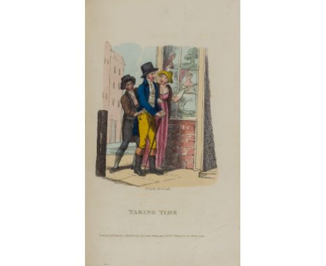 [Gaspey (Thomas)] Takings; or the Life of a Collegian. A Poem, first edition, 26 hand-coloured etched plates by Richard Dagle