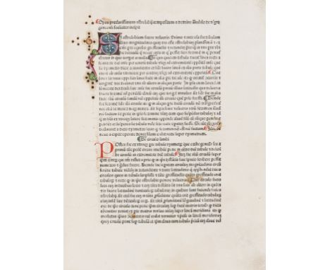 Andalus de Nigro. Opus astrolabii, first and only edition, collation: [1-210], 19 of [20] leaves, lacking final blank leaf, t