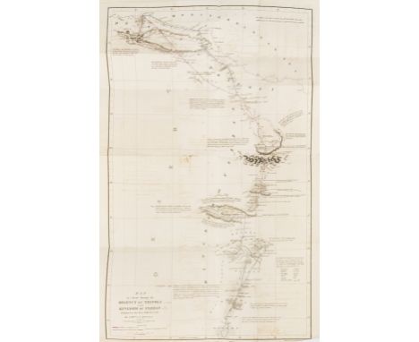 Africa.- Lyon (Capt. George Francis) A Narrative of Travels in Northern Africa, first edition, large folding engraved map han