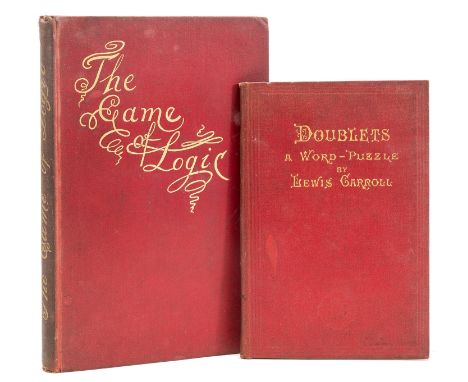 [Dodgson (Charles Lutwidge)], "Lewis Carroll". The Game of Logic, first trade edition, with envelope containing board and 7 o