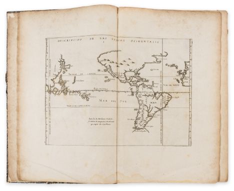 Americas.- Herrera y Tordesillas (Antonio ) Novus orbis, sive descriptio Indiae occidentalis, 4 parts in 1 vol., engraved add