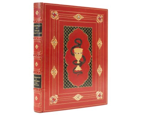 Binding.- Omar Khayyam. The Rubaiyat... Translated into English Verse by Edward Fitzgerald... Reproduced from a Manuscript Wr