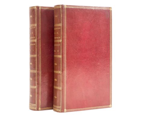Fénelon (François de Salignac de la Mothe) Les Aventures de Télémaque, Fils d'Ulysse, 2 vol., one of 350 copies on papier vél