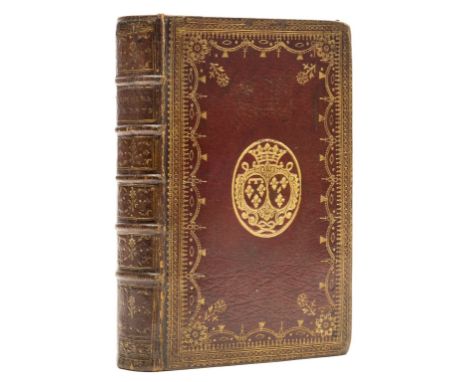 Binding.- L'Office de la Quinzaine de Pasque, Latin-François, a l'usage de Rome et de Paris, double column, title with woodcu
