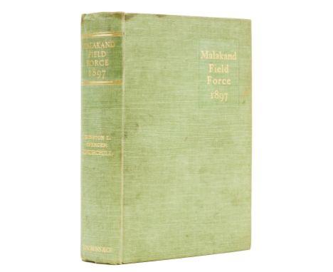 Churchill (Sir Winston Spencer) The Story of the Malakand Field Force, first edition, second issue (with errata slip), half-t