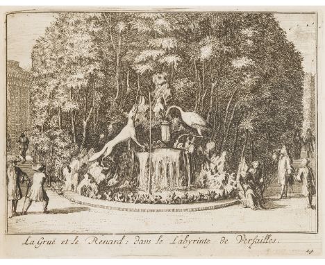 [Perrault (Charles)] Labyrinte de Versailles, engraved additional pictorial title, title-vignette, plan and 40 full-page illu