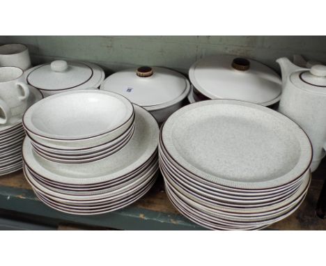 Large quantity of Poole Pottery dinner and tea service 