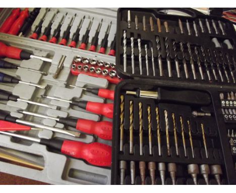 3 boxes of tools 