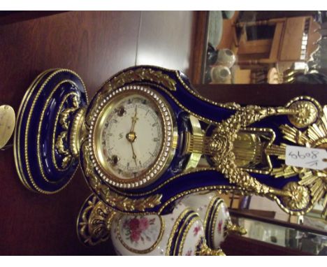 Ornate mantel clock 