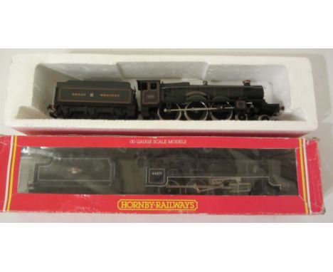 Two Hornby OO gauge train locomotives (R.314 and Carphilly Castle)  Condition Report Click here for further images, condition
