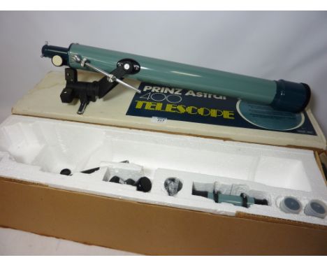 Prinz Astral 400 telescope tripod, boxed  Condition Report Click here for further images, condition, auction times & delivery