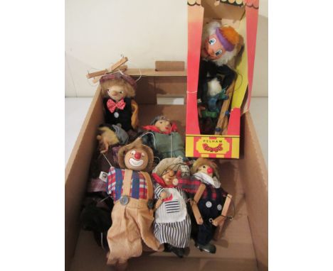 Pelham puppet and six others (7) Condition Report Click here for further images, condition, auction times & delivery costs