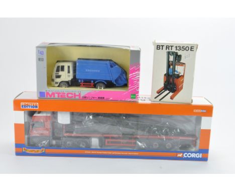 Corgi 1/50 scale CC13422 Beck and Politzer Truck and Trailer Set plus Others. VG to NM in Boxes. (3)