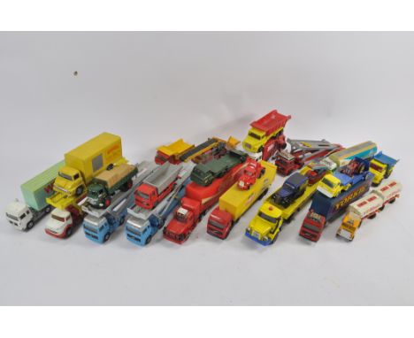 Large Group of Corgi Diecast Commercials. Generally Good Plus.