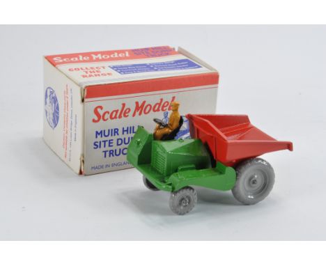 Scale model MICA issue Muir Hill Site Dump Truck. NM in VG Box.