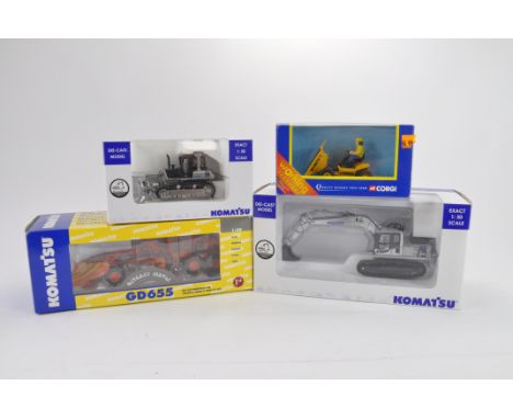 Mixed Construction Diecast Selection including Universal Hobbies, Corgi and First Gear. Generally NM to M in VG Boxes. (4)