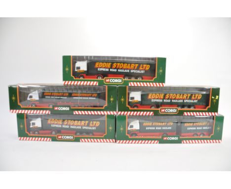 Corgi 1/64 Diecast Trucks. M in E Boxes. (5)
