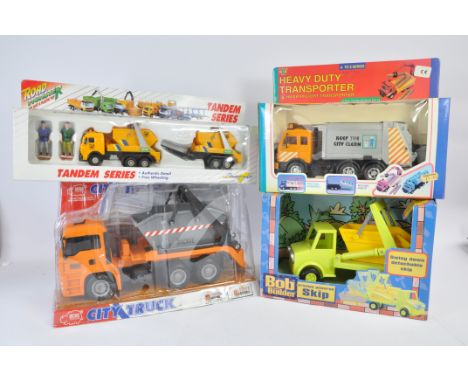 Large Scale Toy Truck Models from various makers. As New. (4)