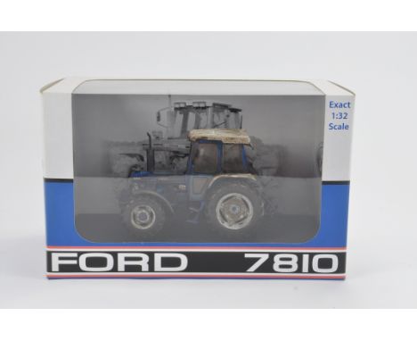 Universal Hobbies 1/32 Ford 7810 Special Muddy Edition Tractor. NM to M in E Box.