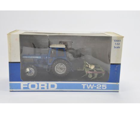 Universal Hobbies 1/32 Ford TW25 Special Muddy Edition Tractor. NM to M in E Box.